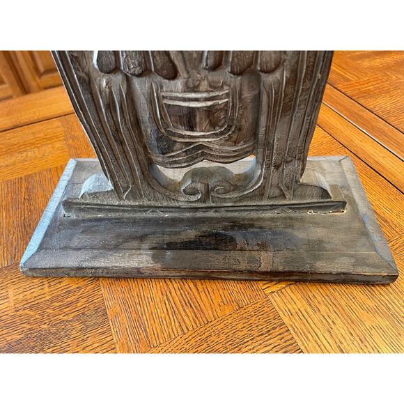 Vintage Tribal wood carving statue - Picture 5 of 5
